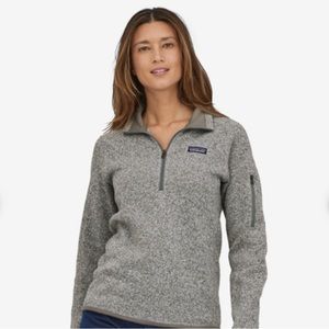 Patagonia Better Sweater 1/4 Zip w/ Bulleit logo